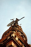 El Giraldillo on top of the bell tower, a 16th-century bronze weather vane which represents Faith and is a symbol of Serville