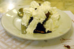 Dessert: Choclate Pudding + Lots of Cream, Cafe la Gloria