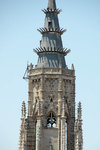 The belfry in the tower contains a heavy bell known as La Gorda ("the Fat One")