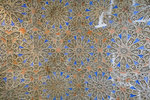The decoration of the ceiling was like a typical North African moorish design