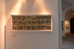 Panel with Indian numbers