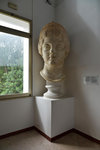 A massive colossal Head of a Princess Antoine