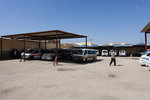 We gave up on the train so we decided to take the Louage (shared taxis) back from El Jem to Sousse
