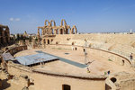 The whole amphitheatre from above