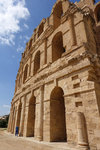 This amphitheatre is built entirely of stone blocks, with no foundations and free-standing