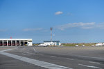 The airfield and the fire station