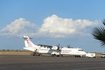 Touched down in Djerba airport.This was the ATR72 we flew just now. Didn't know it was around 20-30 years old