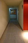 The corridors looked newly refurbished