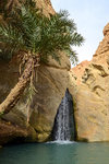 A mini waterfall! Hard to imagine to find this in the middle of the desert area