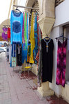 Back in the medina. Notice what kind of dresses they have put up for the kids?