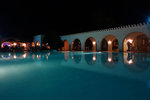 Hotel pool at night. Yes this was the last one out of the four