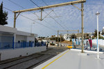 The train station of Sidi Bou Said, not far from Carthage and very neatly constructed and maintained (No graffiti!)
