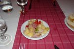 Paid dinner at the pool side restaurant at Marabout... this was the apetizer, couldn't remember what that was