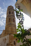Minaret of Zaouia Zakkak. It is a complex that contains a mosque, a medersa (school) and a mausoleum