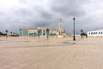 Place de la Kasbah, the original location of the Kasbah (castle) after it was destroyed by the French in 1883. Now sits the National Monument. Behind that was a massive municipal building