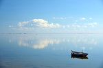 I came to the coast to visit the old fort but instead saw this amazing scenery of the sky and the water that morning