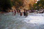 Like all Good Samaritans, they are kind enough to help you cross the river....... at a small fee...
