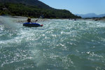 White water rafting... danger level: -1