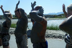 Please follow the ritual mud-dance