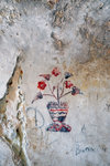 Frescoes inside the caves