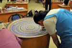 Painting the plate