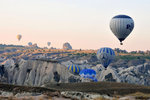 Balloons exiting the "trenches"
