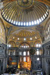 Inside of Haghia Sophia - The construction works is still here after 9 years