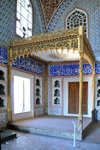 Bed of his Royal Highness - don't think it can fit more than half a dozen of concubines at the same time... so the sultan is not as legendary and mighty as he seems...
