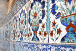 The buildings are full of beautiful mosaics like this.