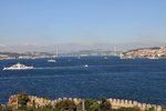 Bosphorus Strait, separated Istanbul from Europe to Asia