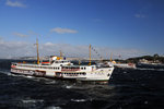 This is one of the regular ferries that cross the strait