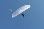 You can spot many colourful paraglides in the sky of olu deniz, and they paint an interesting picture along the beautiful beaches, mountains and the mediterranean sea.