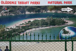 This is the blue lagoon of Olu deniz, can only be seen from above!