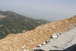 On the way to the 200m summit, you can see how narrow the road is