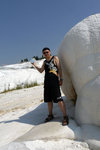 Here I was, ready to climb the "alpine and snowy" mountain..