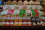 Stuff from the Spice Bazaar...Apple tea, orange tea.... are famous in Turkey and like mint tea in other Middle Eastern countires, the Turkish people will be glad to offer you a drink to show their hospitality...... well, usually when you are in their sho