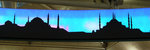 Lights display at the airport