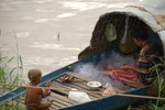 fishnet and boat