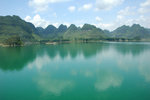hills and reflections
