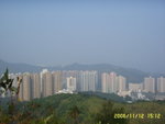 SSL10557左前方褐色高樓是康盛花園-遠方是新都城及景林邨