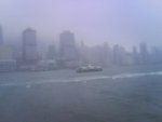 by ships