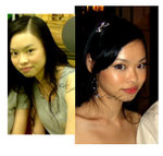 藍色眼影 , 加深眼形