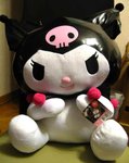 浩浩送的大大Kuromi~~~~Kuromi萬歲！！！(大心)>333