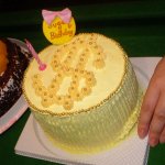 3/4 bl $180 (海綿蛋糕+生果)