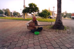 Blind musician