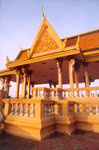 Temple by water front