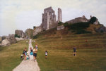 by Corfe castle