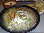dinner@東浦 香酥肉米線+敦蛋(多得離譜!)