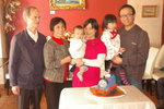 2012/03/25 中午 朗朗 1歲生日party at Van Gogh Kitchen