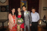 karen and kim wedding party